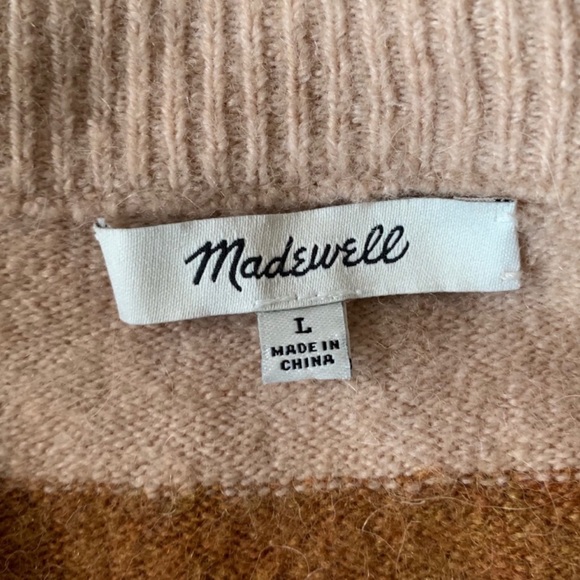 Madewell striped sweater. Boxy oversized fit. - Picture 6 of 8